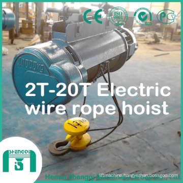 High Quality 2 Ton - 20 Ton Electric Wire Rope Hoist